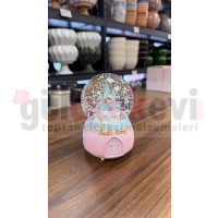 Işıklı Ve Müzikli Kar Küresi Orta Boy